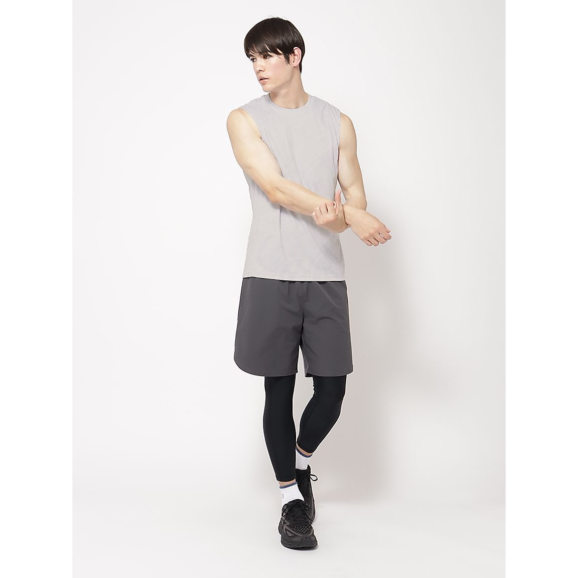ドライスムース for RUN ノースリーブTシャツ MENS