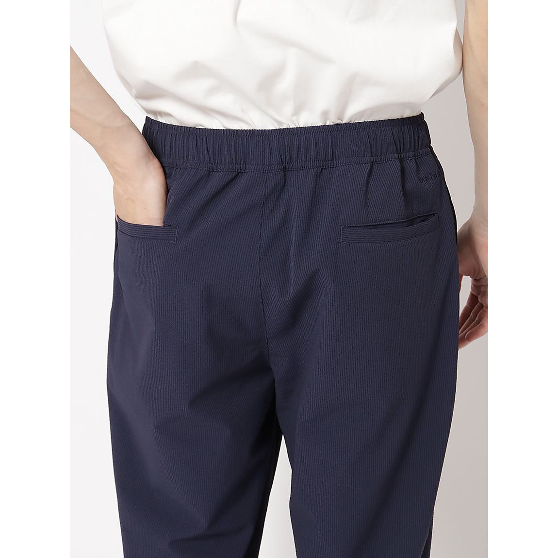 ミニサッカーストライプ イージーパンツ MENS