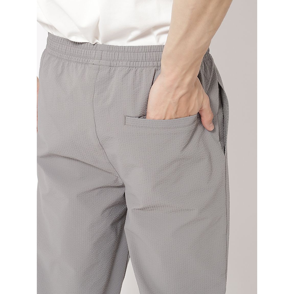 シアサッカー イージーパンツ MENS