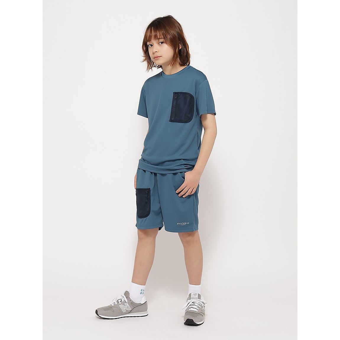 PEメッシュスムース メッシュポケットパンツ JUNIOR