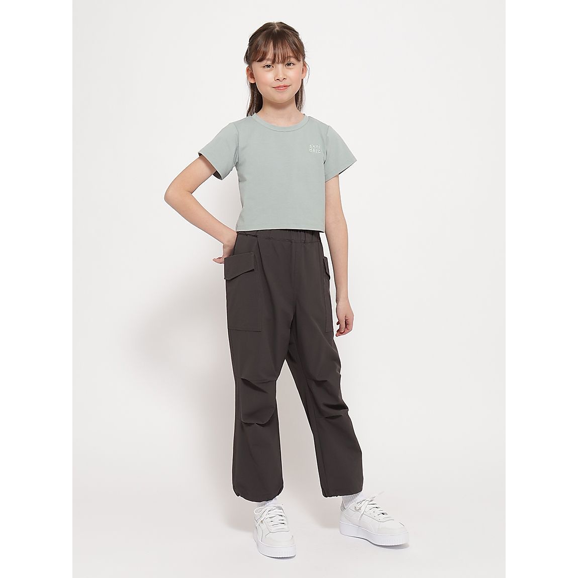 「Berry Bear」シリーズ クロップトTシャツ GIRLS