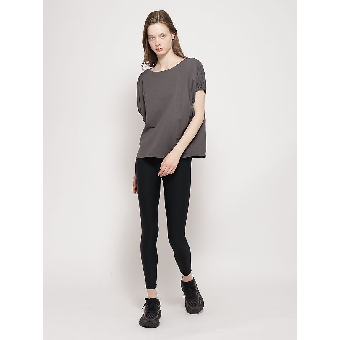 リネンライクジャージ フレンチスリーブTシャツ LADIES