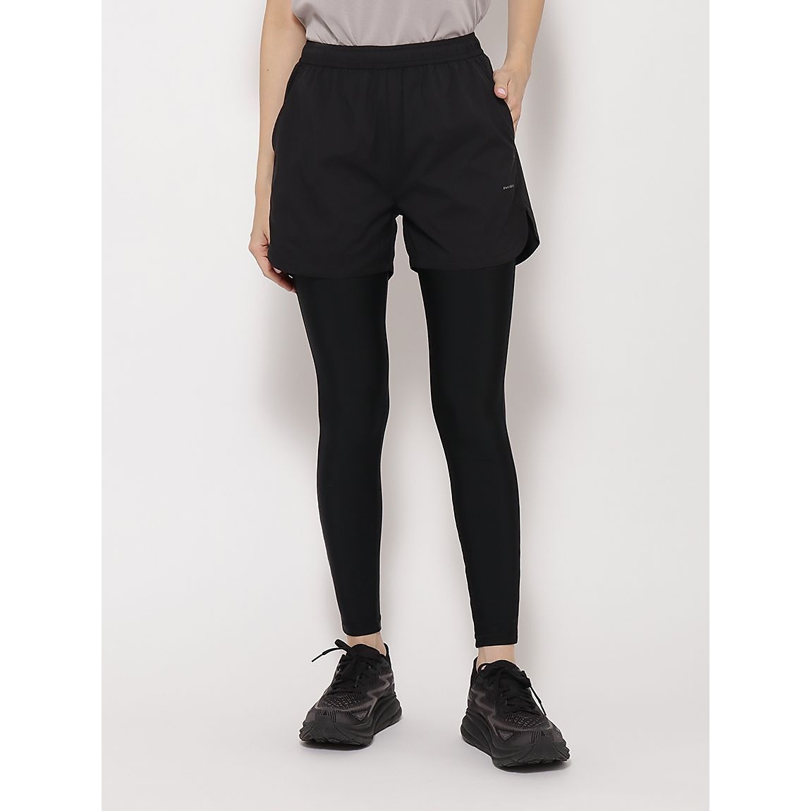 軽量 はっ水 ストレッチ for RUN ショートパンツ+タイツ LADIES