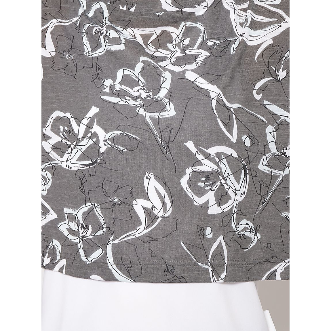 スラブ天竺×フルダルスムース プリントTシャツ&タンクLADIES