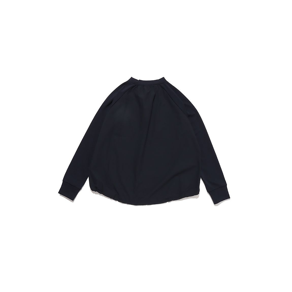 L－カノコウラパイルカケルタフタプルオーバー