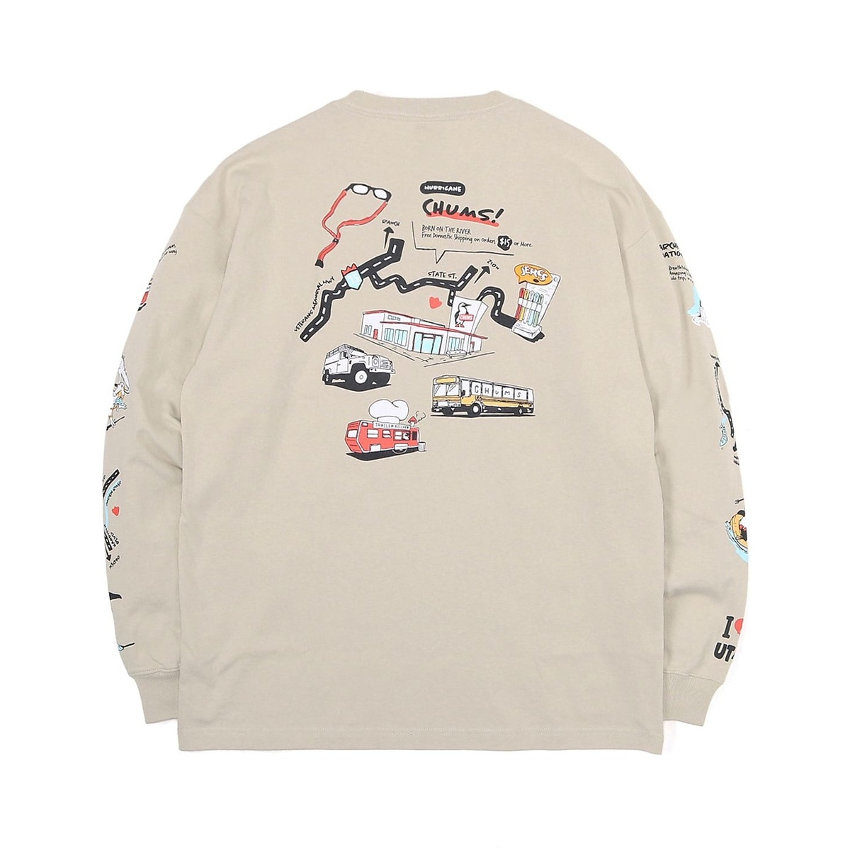 Oversized Utah Tours L/S T-Shirt