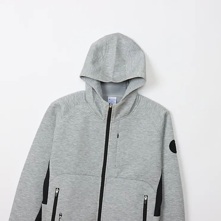 ZIP HOODED SWEATSHIRT