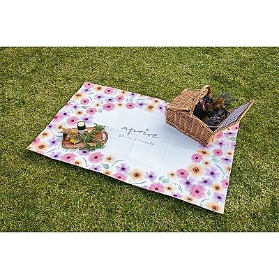 アプリール ソフトクッションレジャーシート140×90cm(ブルーム)