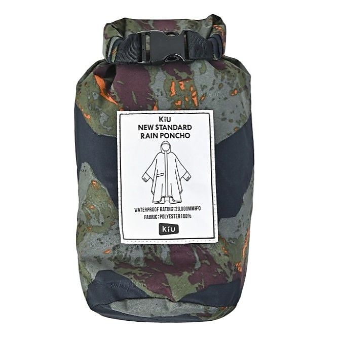 KiU NEW STANDARD RAIN PONCHO(キウ ニューレインポンチョ)