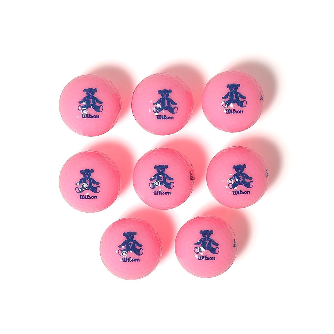 BEAR4 ピンク 8個入りネットケース