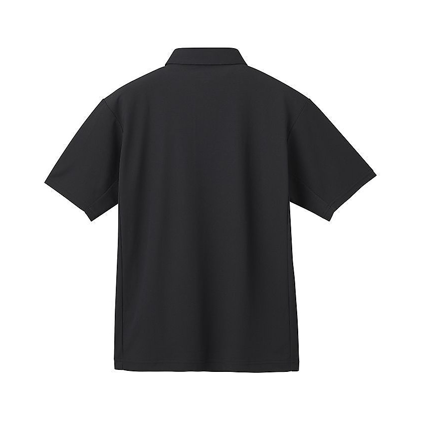 SUNSCREEN ミニ鹿の子 ポロシャツ