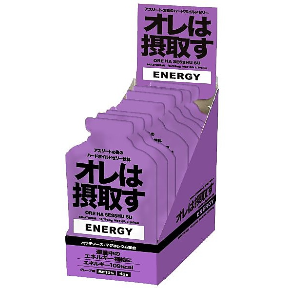 オレは摂取す Tパウチエネルギージェル(グレープ)
