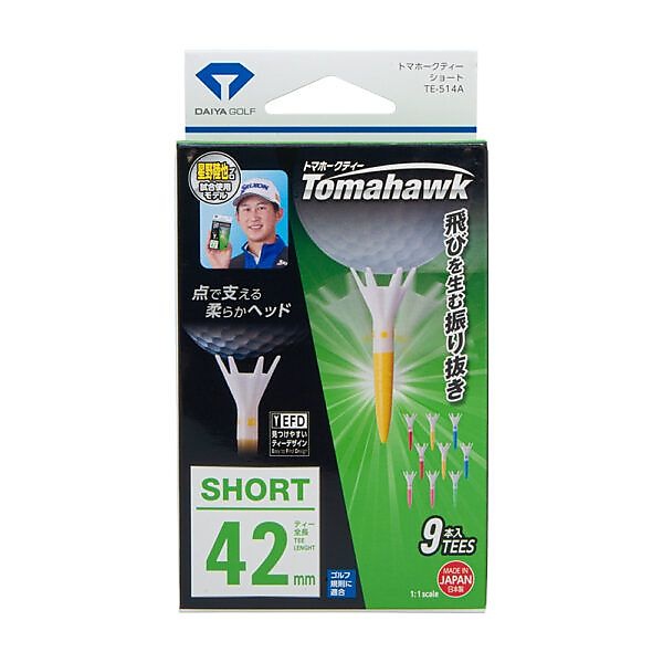 ダイヤ トマホークティーショート TE-514A ホワイト