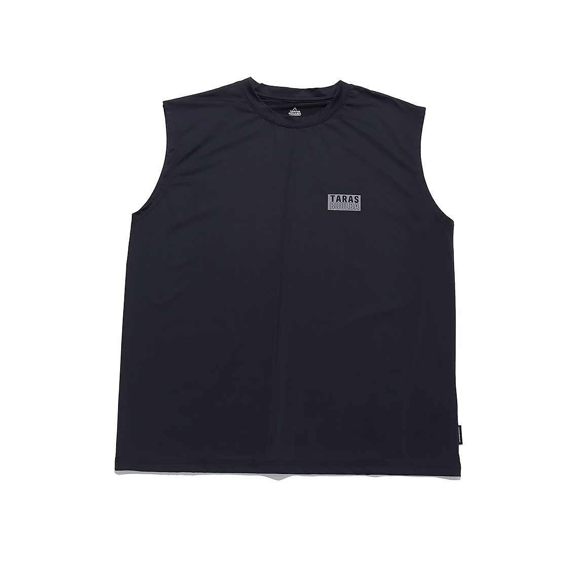 接触冷感 プリントノースリーブTシャツ