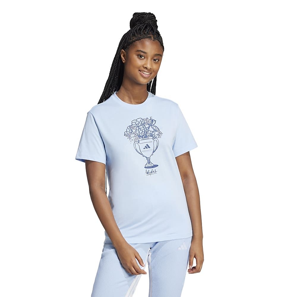 W TROPHY FLWR グラフィック Tシャツ