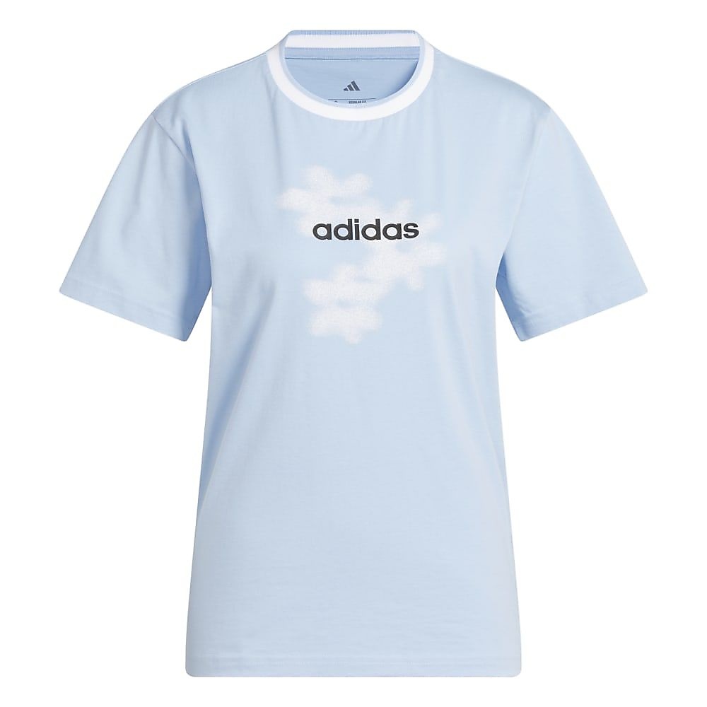 W リニア FLWR グラフィック Tシャツ