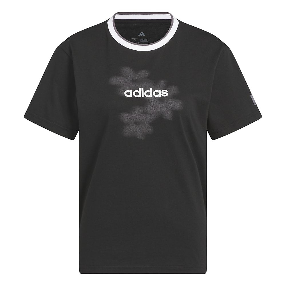 W リニア FLWR グラフィック Tシャツ