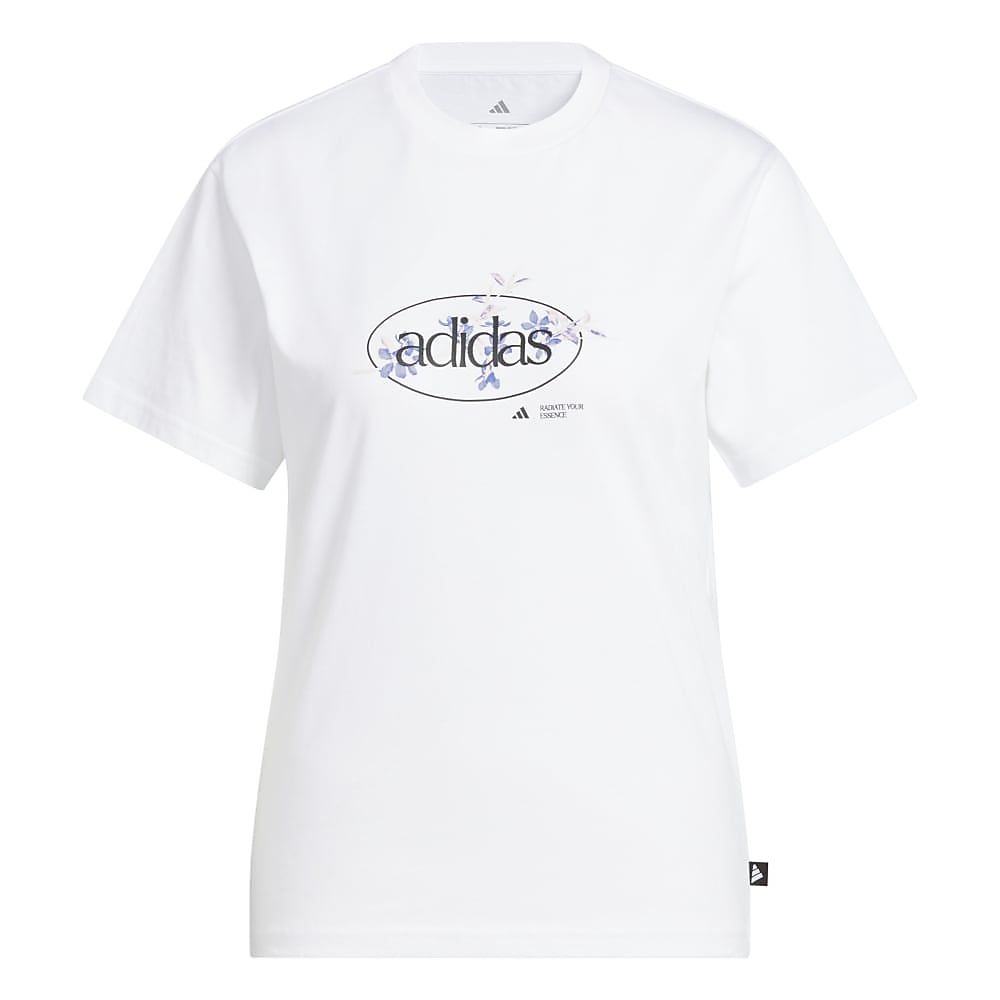 W FLORAL グラフィック Tシャツ