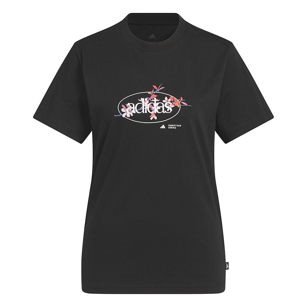 W FLORAL グラフィック Tシャツ