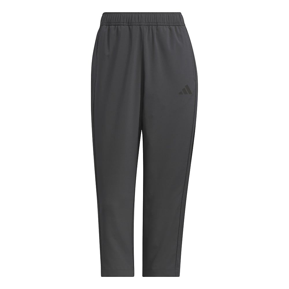 W ACTV ウーブンライトカプリパンツ