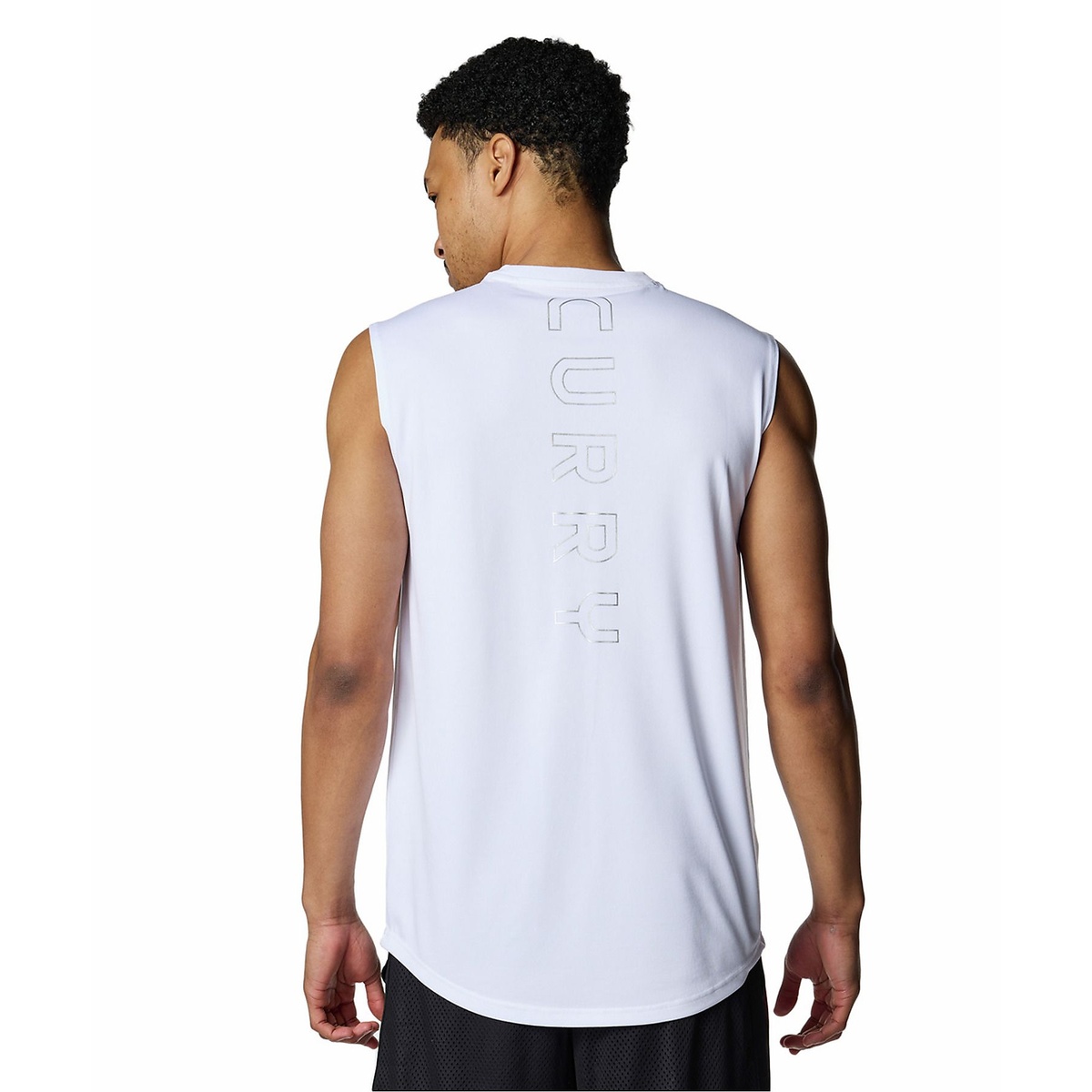 CURRY Tech Logo Sleeveless T-Shirt