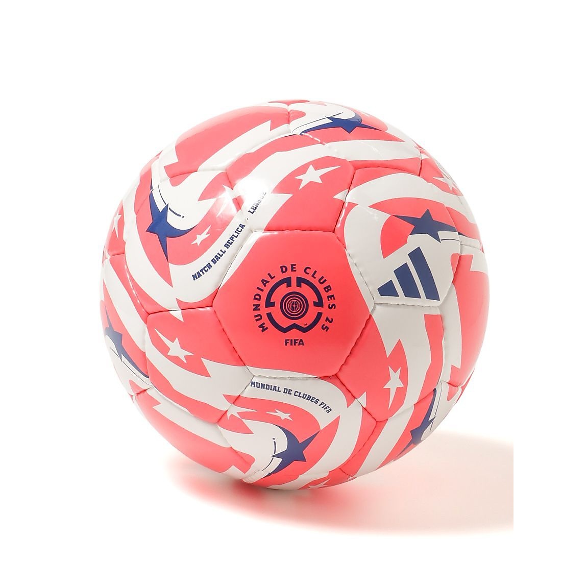 ムンディアル・デ・クラブFIFA 25　リーグ4号球　赤色