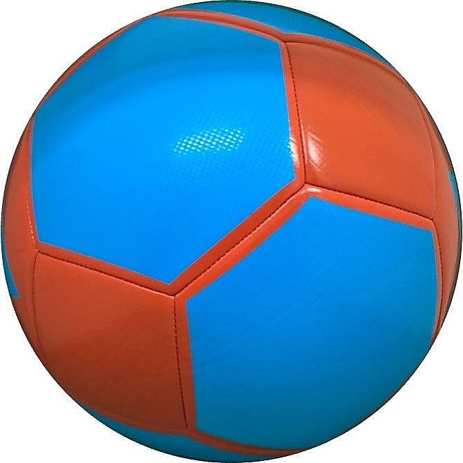 EPP　クラブ3号球　サックス色×オレンジ色