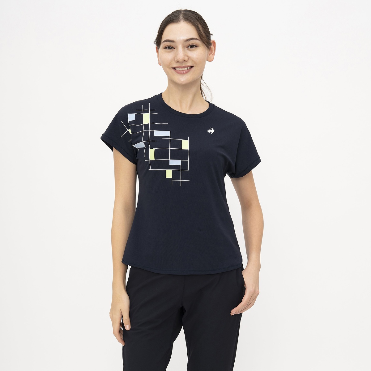 接触冷感グラフィックゲームシャツ