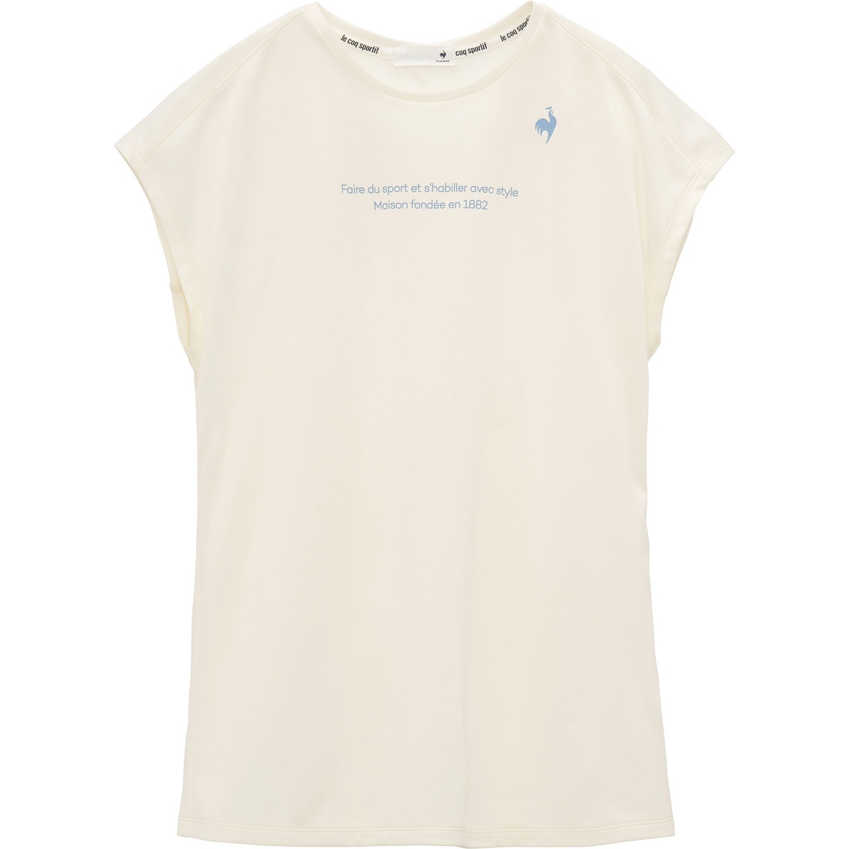 汗染み軽減フレンチスリーブシャツ