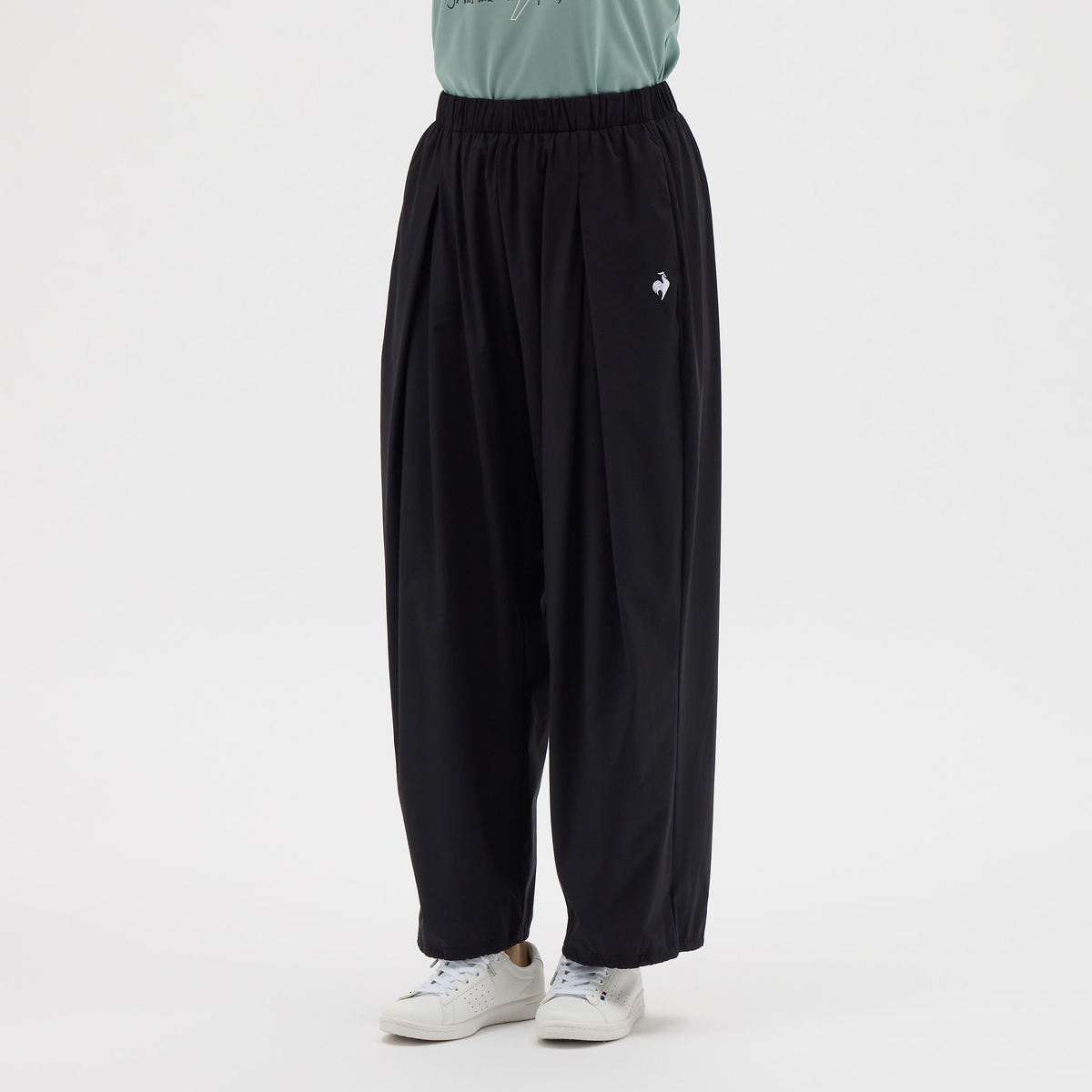 ウーブンワイドパンツ