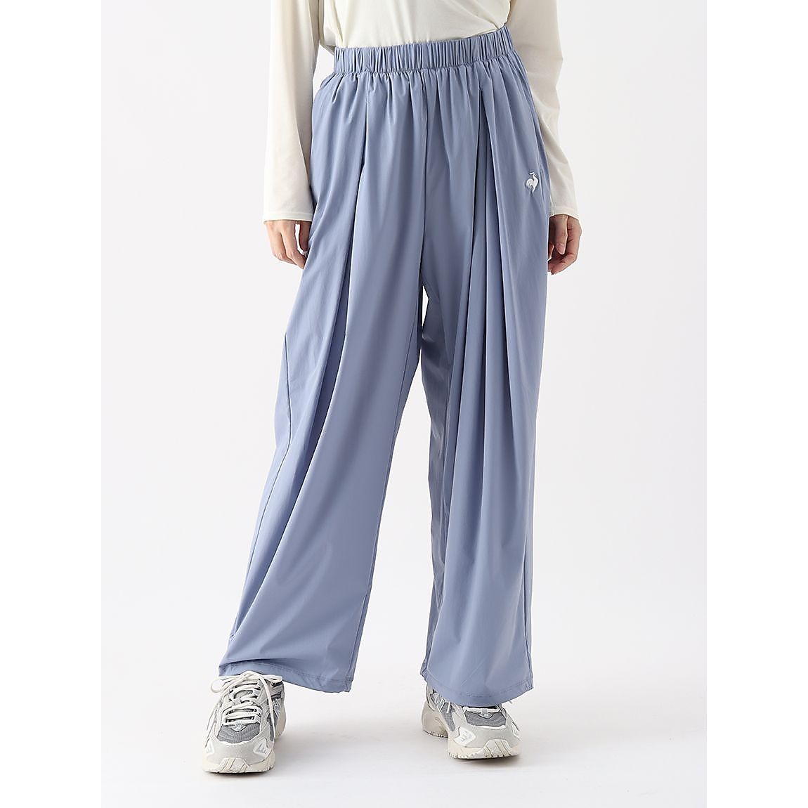 ウーブンワイドパンツ