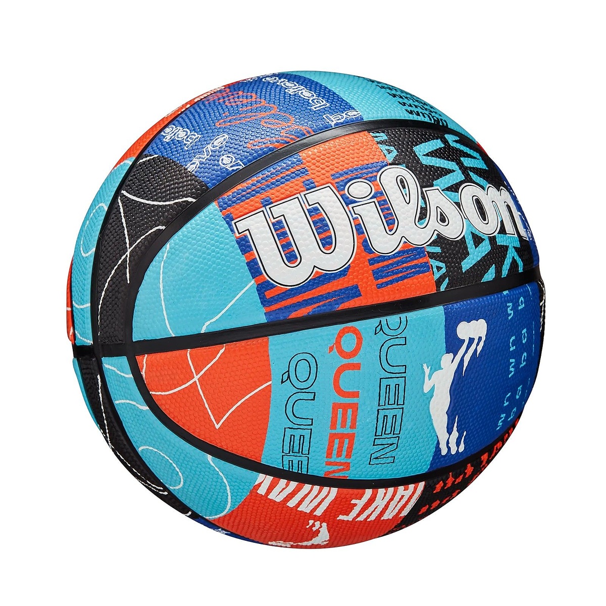 WNBA HEIR バスケットボール  6号(WNBA HEIR BSKT Blue/Orange 6)