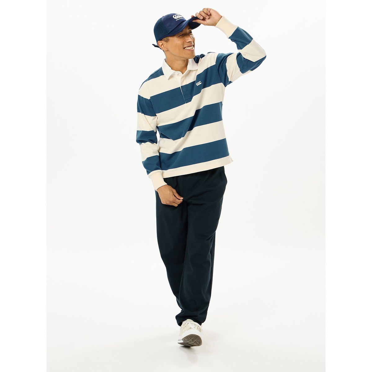 24F 4INCH STRIPE RUGBY JERSEY(4インチストライプラグビージャージ)