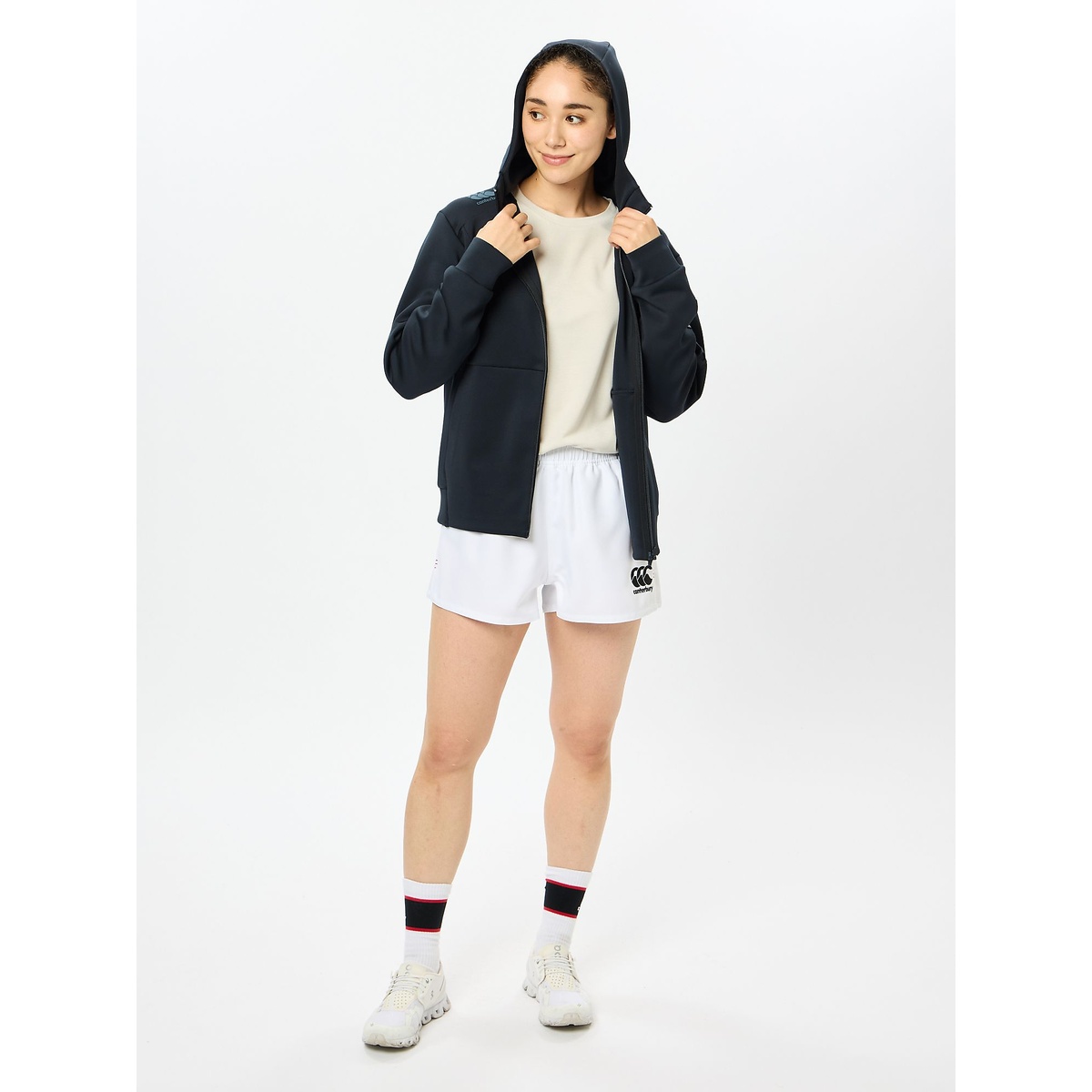 24F R+ D.A.F TEC AIR LIGHT ZIP HOODY(R+ D.A.F TECエアライトジップフーディ)