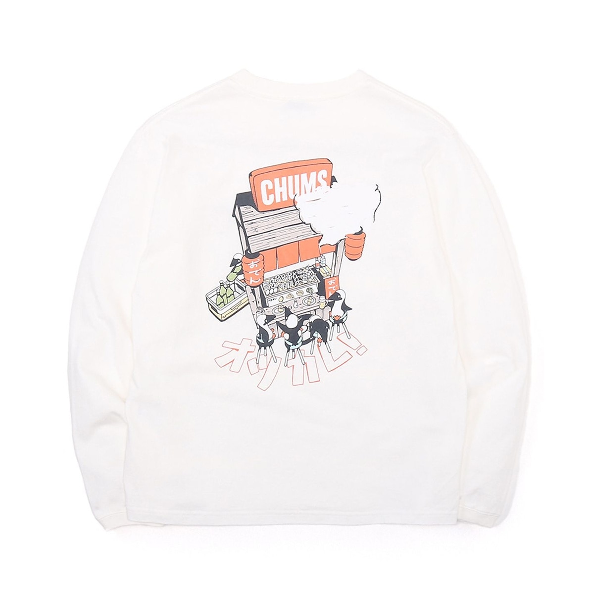 CHUMS Yatai de Otsukare Brushed L/S T