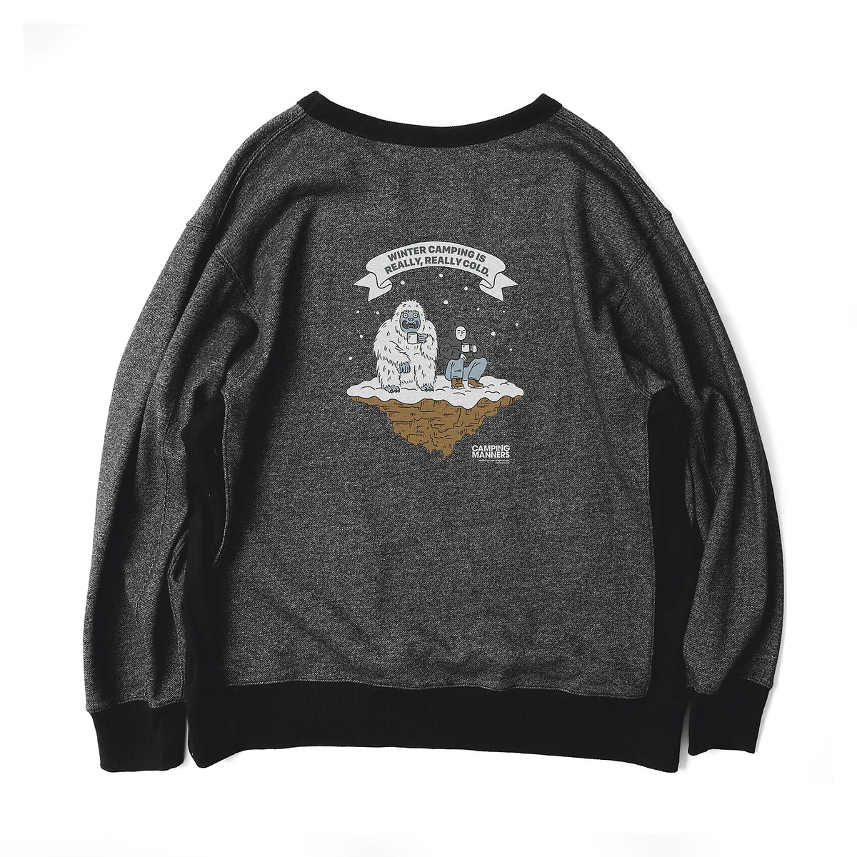 ECO HYBRID CAMPING MANNERS RRC SWEATSHIRT