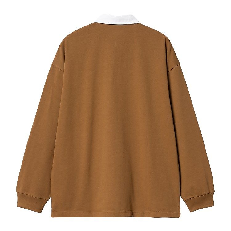 L/S BROWN DUCKSRUGBY SHIRT