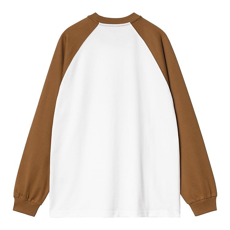 L/S BROWN DUCKSBASEBALL T-SHIRT