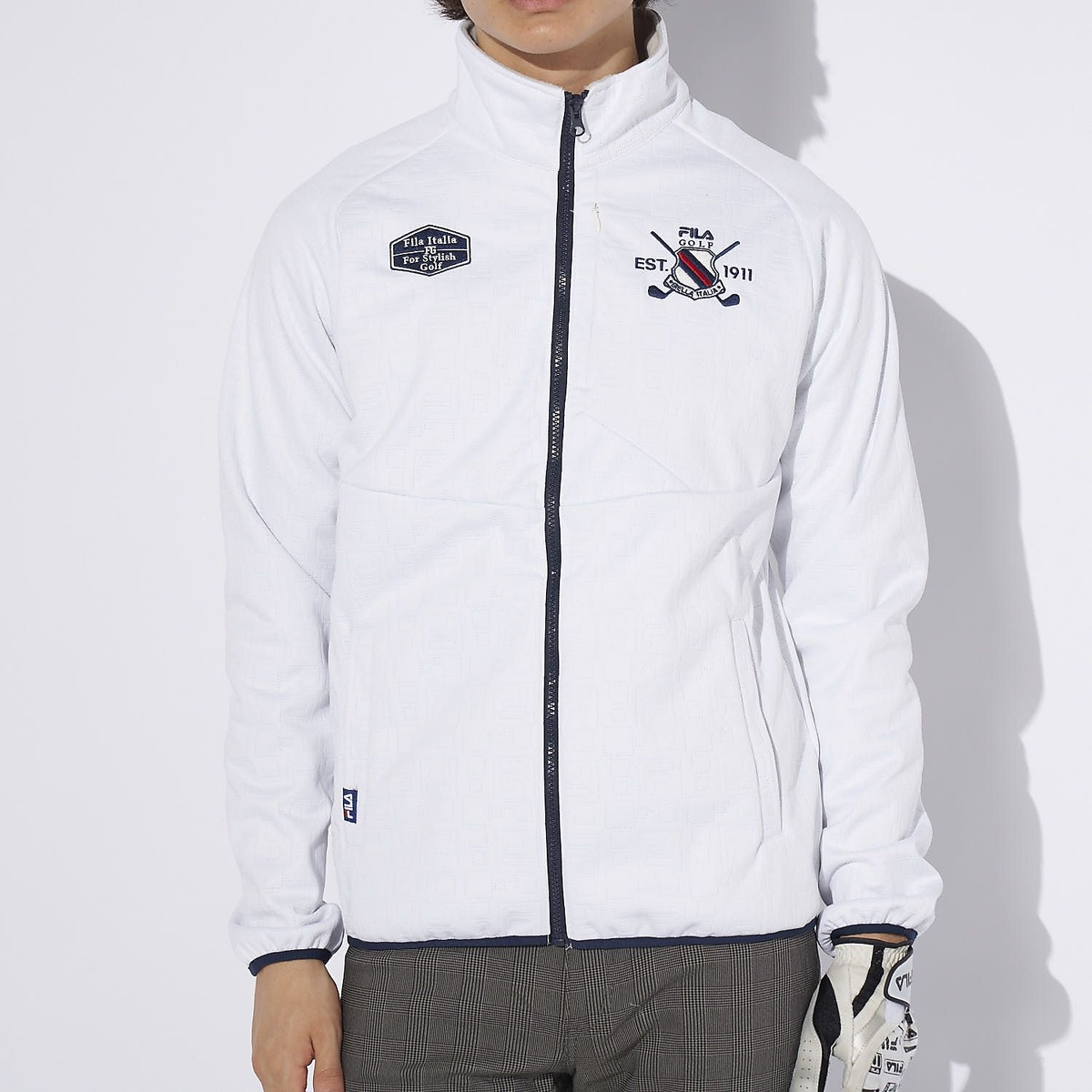 FILA GOLF 高周波キルトボンディングブルゾン
