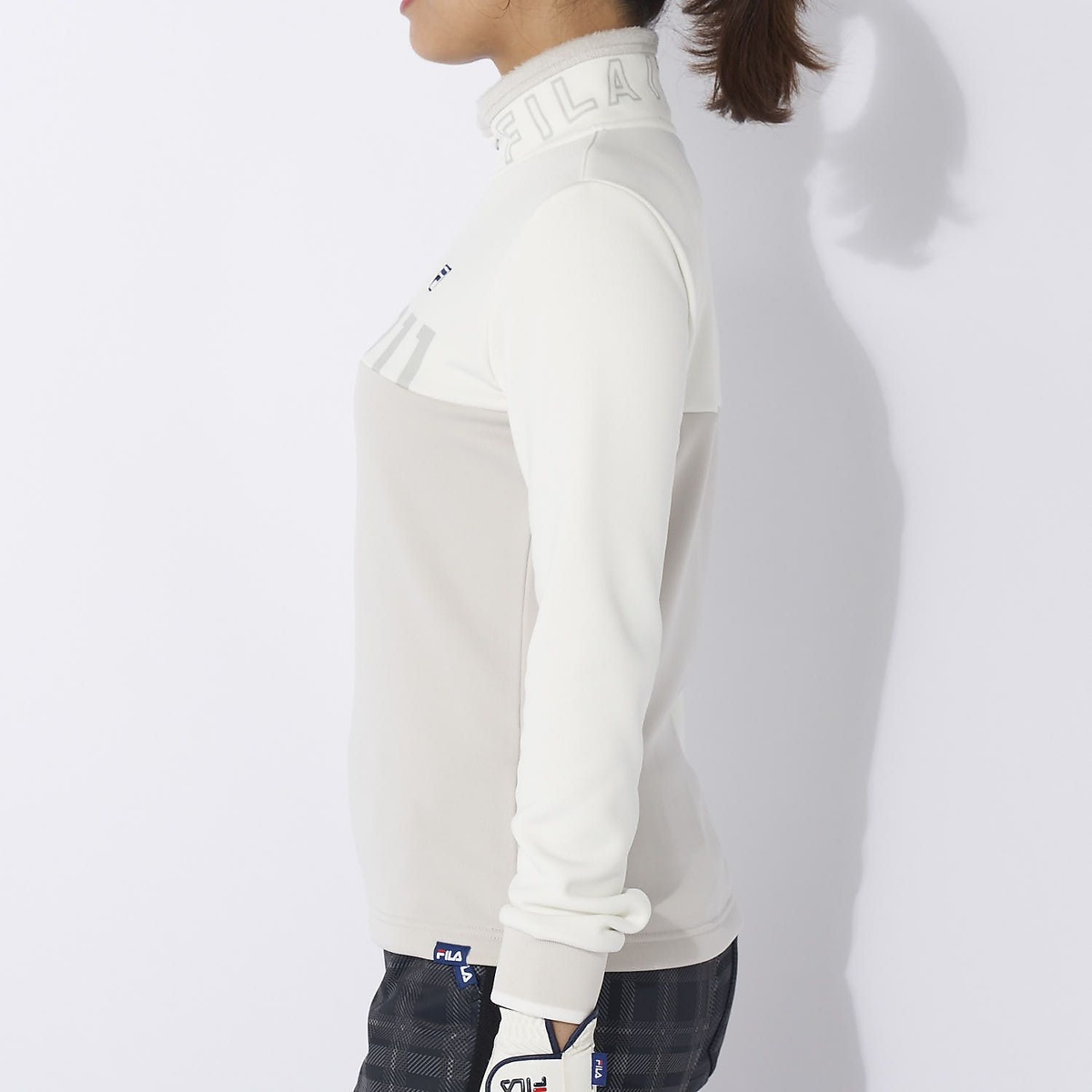 FILA GOLF 長袖ハーフジップシャツ