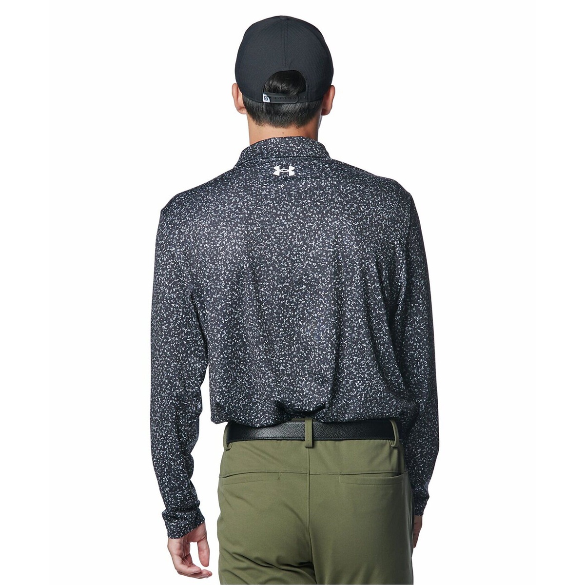 UA Playoff Printed Long Sleeve Polo