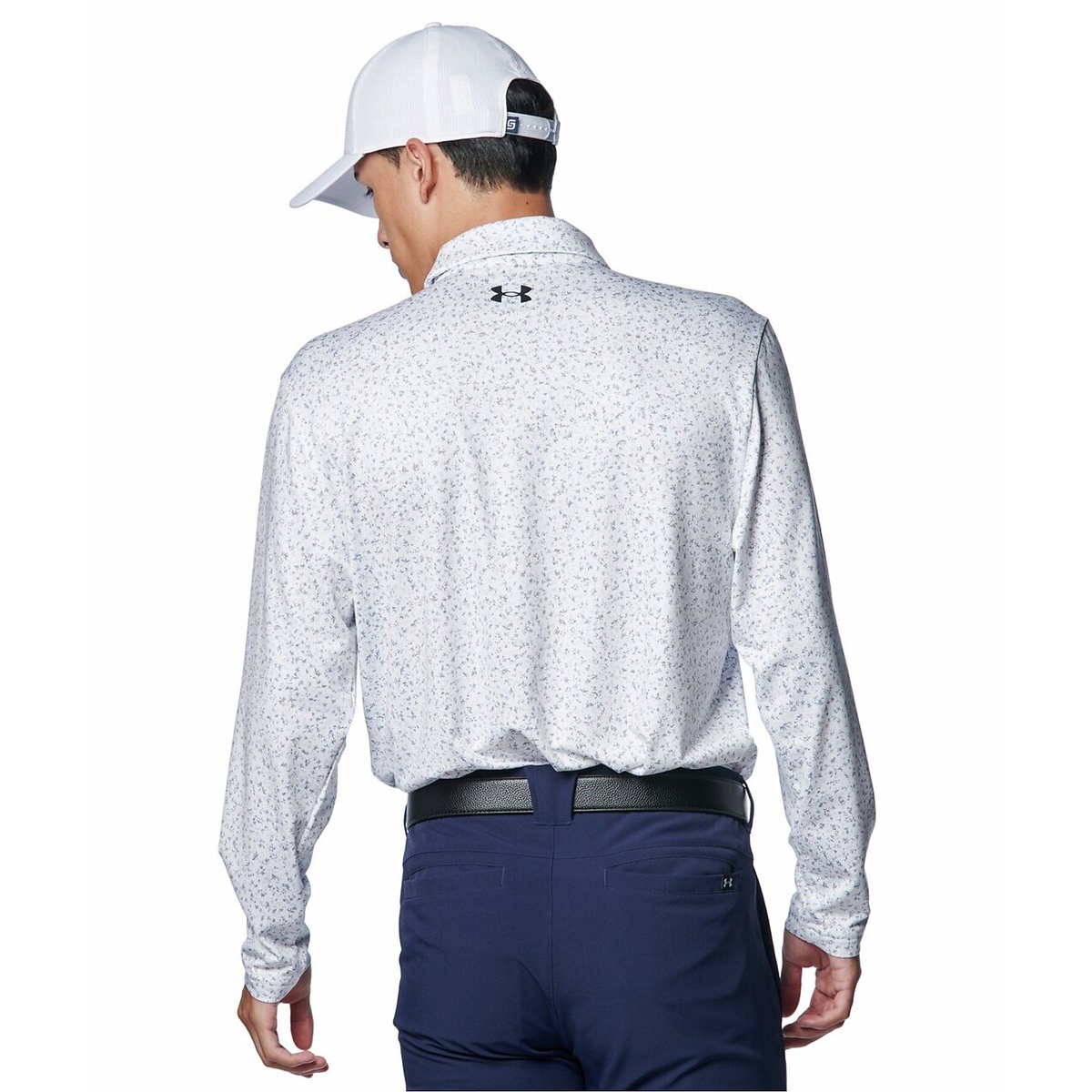 UA Playoff Printed Long Sleeve Polo