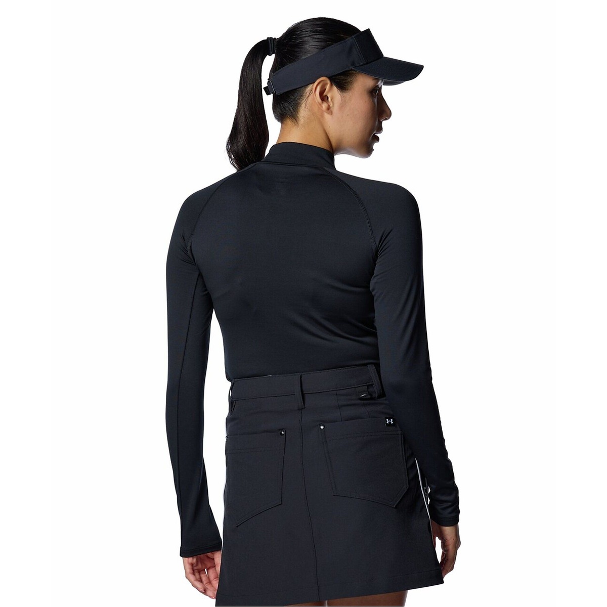 UA COLDGEAR INFRARED COMPRESSION LONG SLEEVE MOCK NECK SHIRT