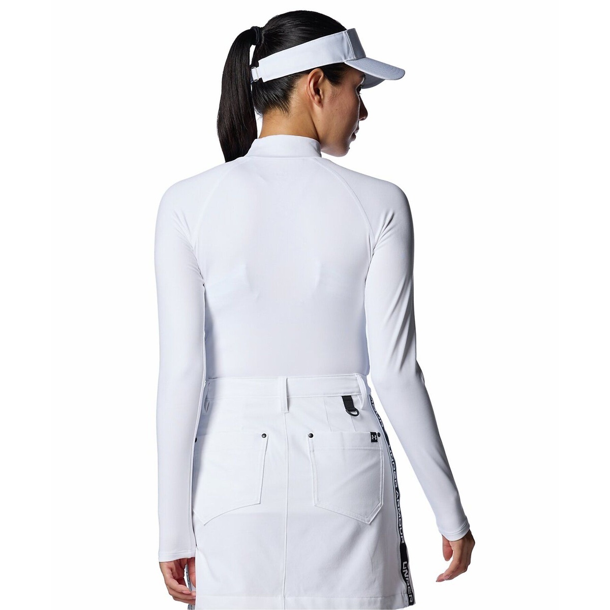 UA COLDGEAR INFRARED COMPRESSION LONG SLEEVE MOCK NECK SHIRT