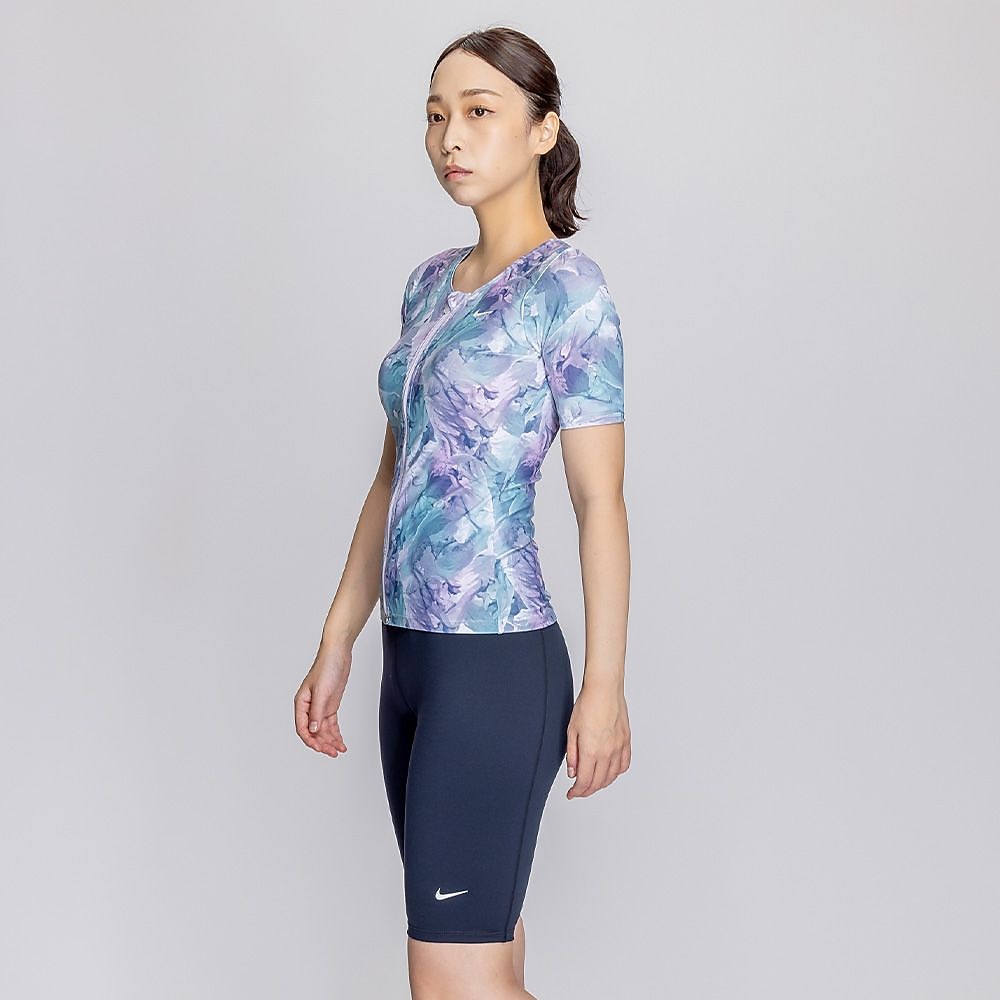 ナイキ SP25 総柄ジップ付き半袖セパレーツ