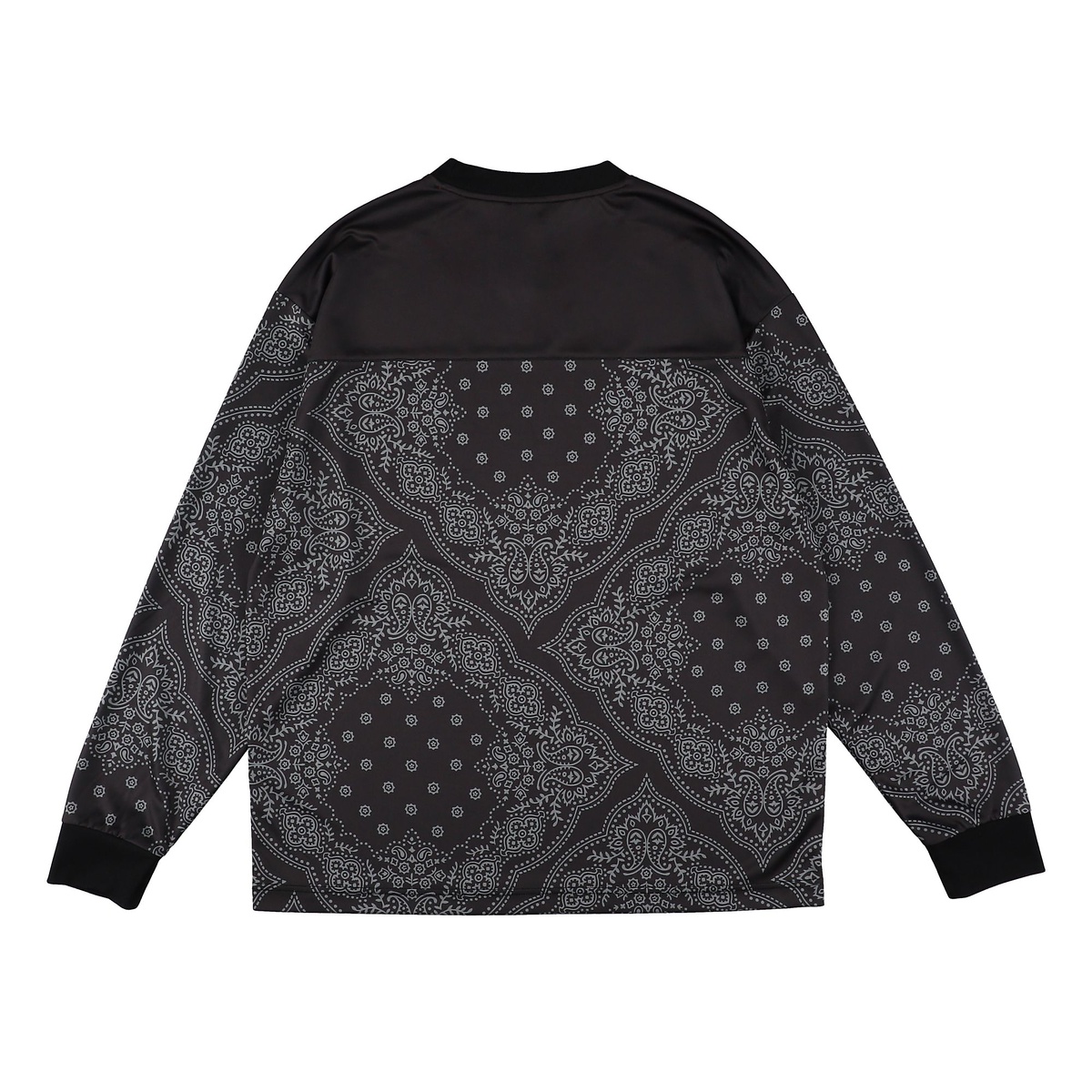 オーバーサイズ長袖バンダナプラシャツ(OVER SIZE LONG SLEEVE BANBANA PRACTICE SHIRT)