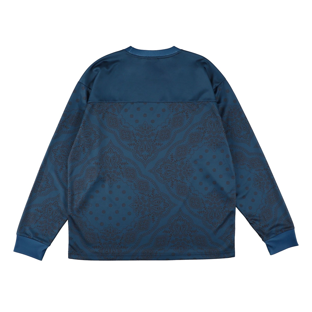 オーバーサイズ長袖バンダナプラシャツ(OVER SIZE LONG SLEEVE BANBANA PRACTICE SHIRT)