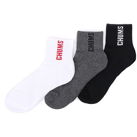 3P CHUMS Booby Crew Socks