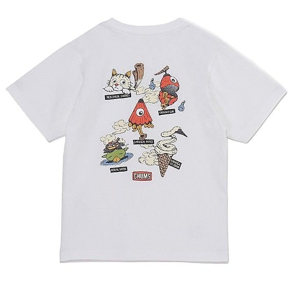 Kids Anti-Bug Food Yokai Pocket T-Shirt