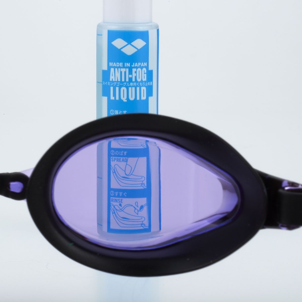 【Q-CHAKU2】レーシングゴーグル(リノンくもり止め、WA承認)